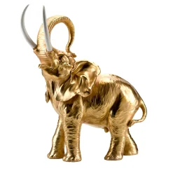 ELEFANTE DI GRANDI DIMENSIONI - ORO