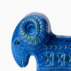 Figurina ariete Rimini Blu di Aldo Londi