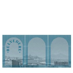 Finestre Tessili Blue Tapestry #1
