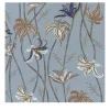 Fiori Azzurro Fiordaliso Carta da parati