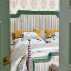 Four Generations Jacquard grigio US Standard Sham