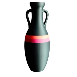 Giulio Cesare XL Anfora nera fucsia e arancione #2