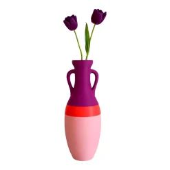 Giulio Cesare XL Anfora rosa arancio e viola #1