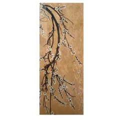 Golden Blossom Luxury Pannello Decorativo