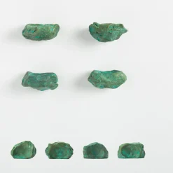Impronta Set di 4 pomelli verdi per porte #2 di Nicole Valenti