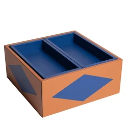Intarsio Briolette Pecan e Ocean Blue Duo Box