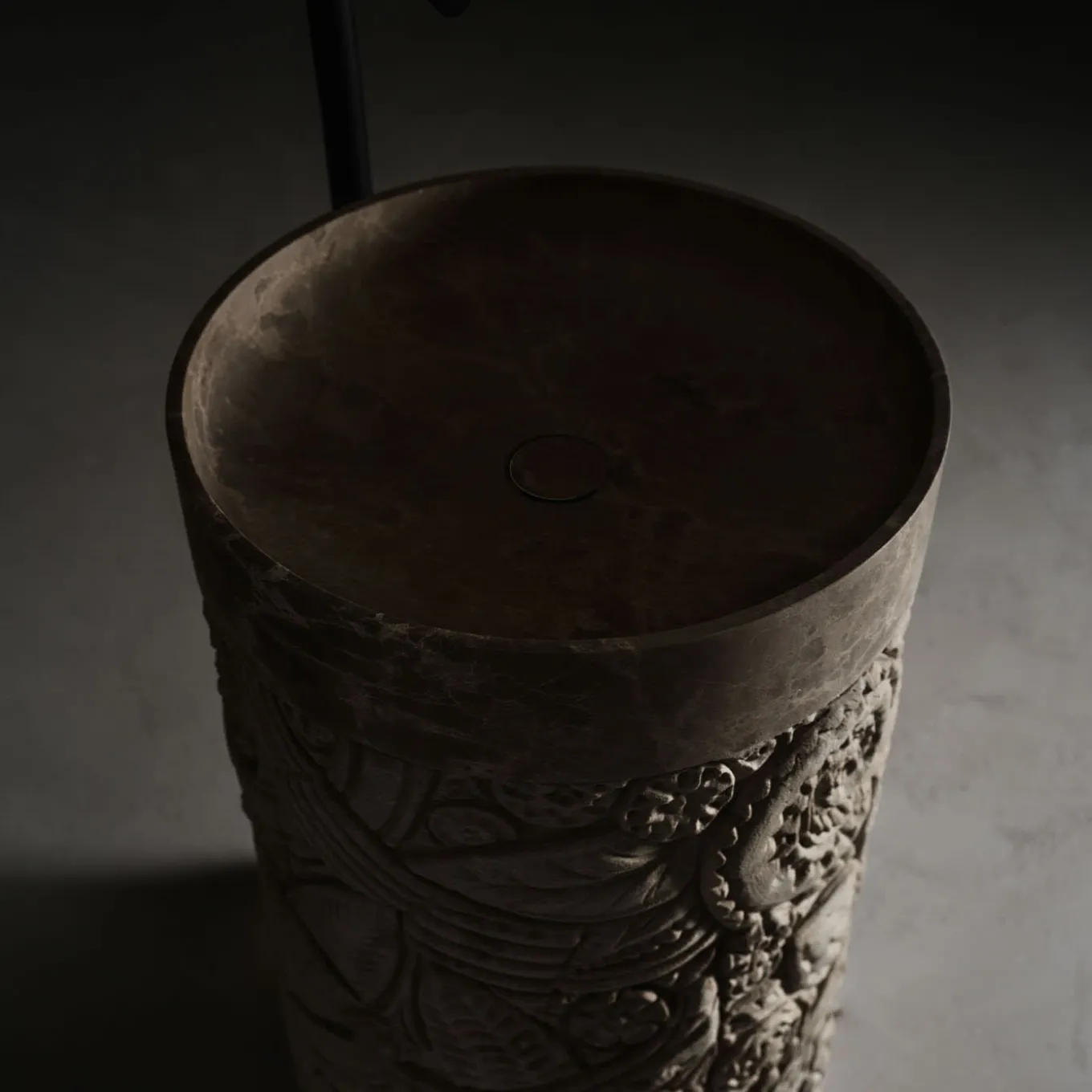 Lavabo Mercy Freestanding in Emperador Light