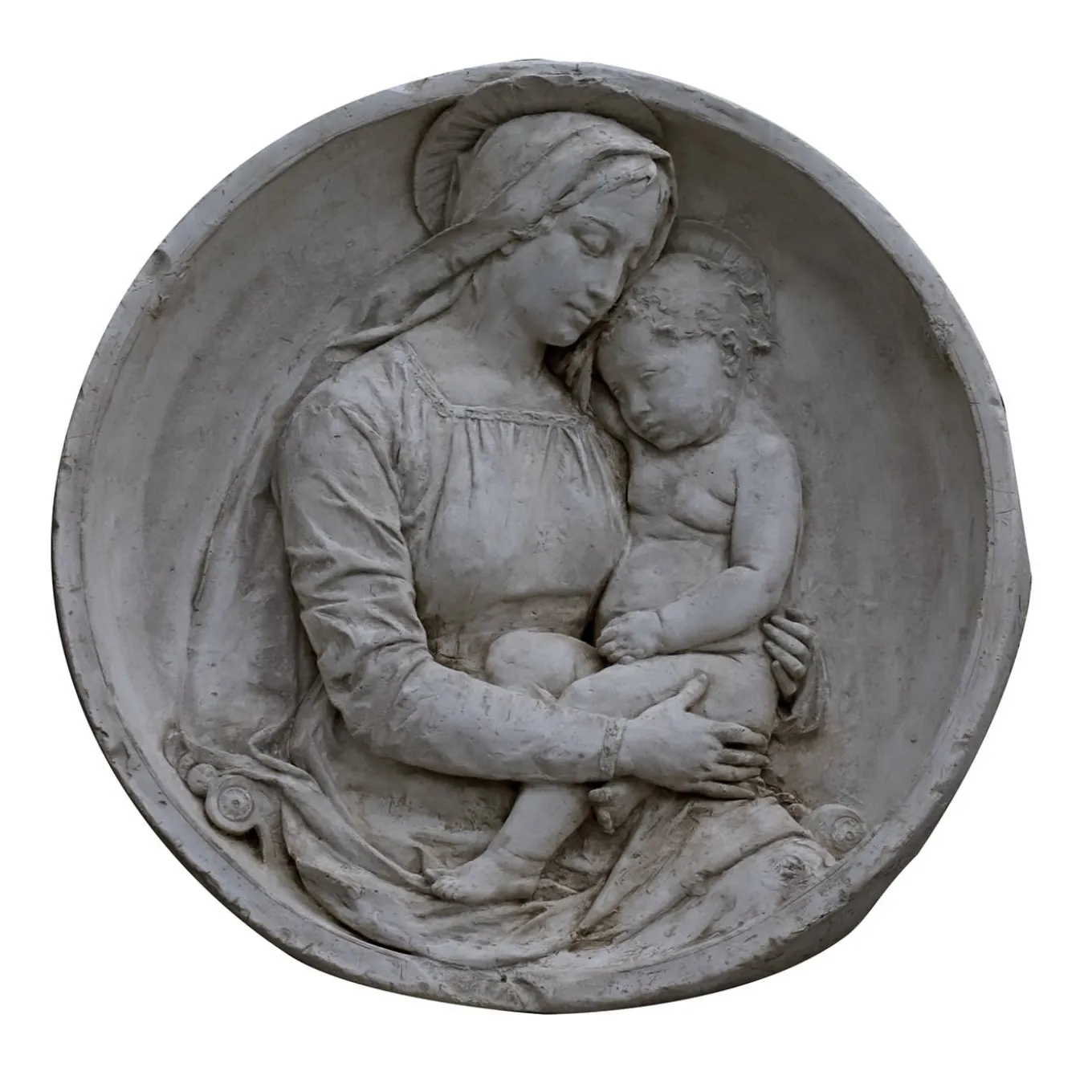 Madonna con Bambino Tondo a basso rilievo