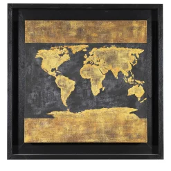 Mappamondo Arazzo d'oro