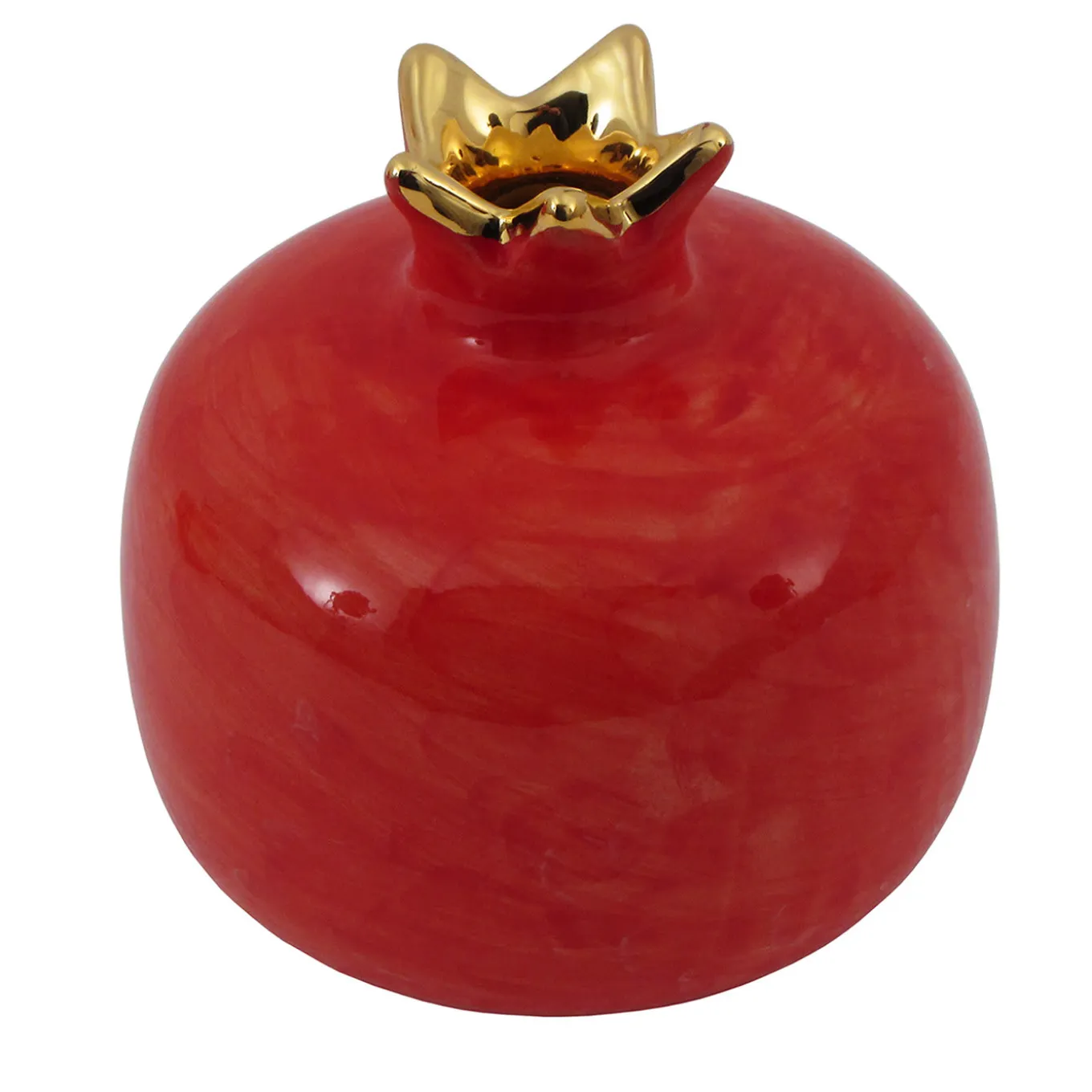 Melograno piccolo in ceramica rossa
