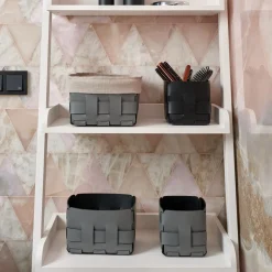 Mini cestino grigio Bottega di Ekaterina Borovkova