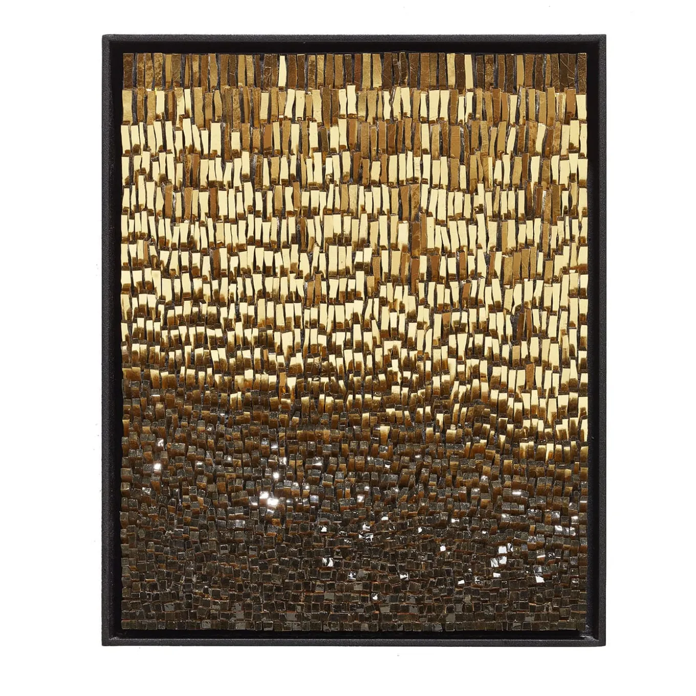 Movimento N254 Pannello Decorativo In Vetro Oro