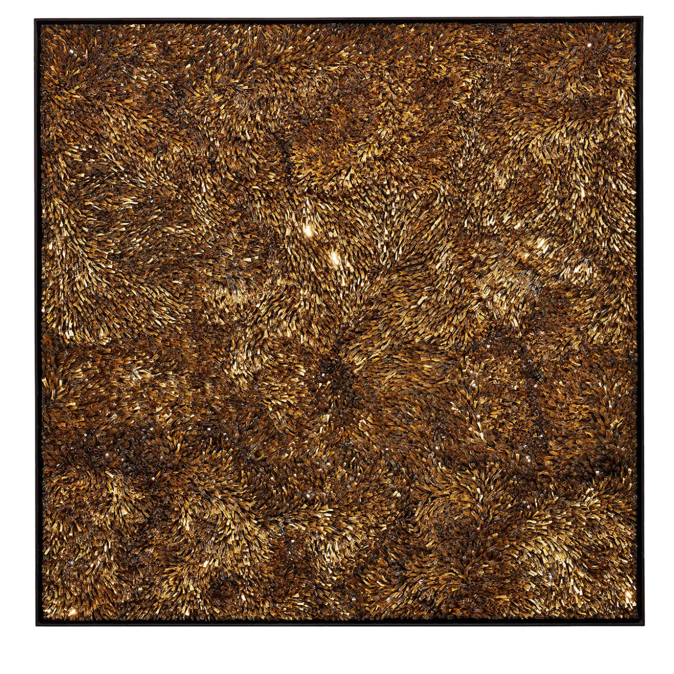 Movimento N261 Pannello Decorativo In Vetro Oro