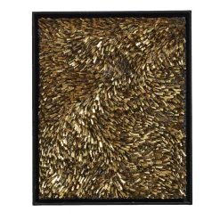 Movimento N252 Pannello Decorativo In Vetro Oro