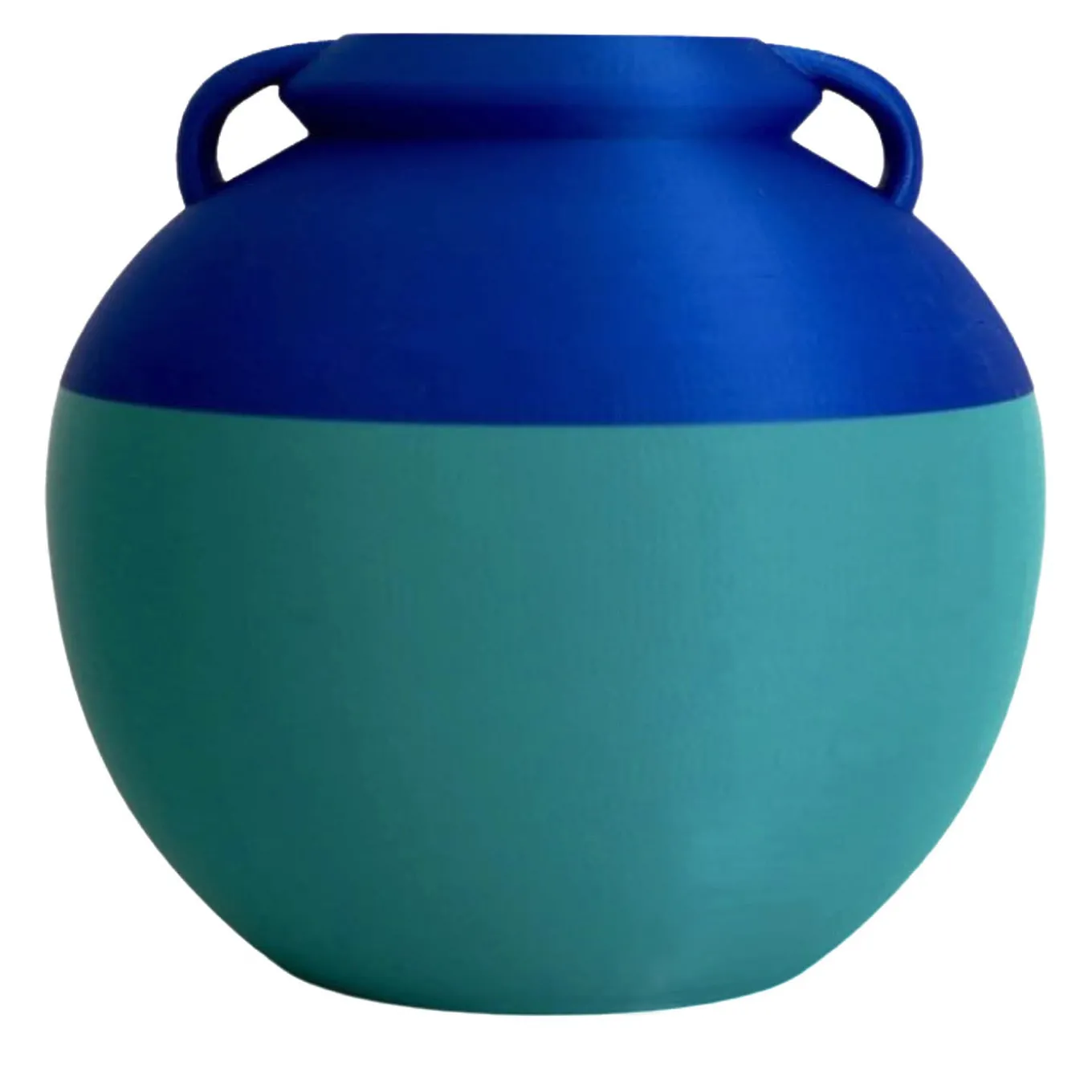 Numa Pompilio L Anfora bicolore verde e blu #1