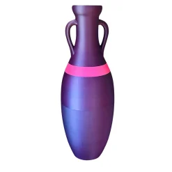Nuova anfora gigante Giulio Cesare viola e fucsia per esterni