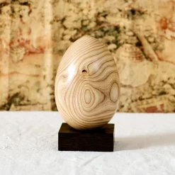 Oggetto Decorativo in Legno a Edizione Limitata Uovo n.9