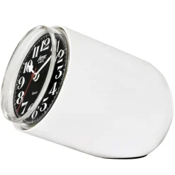 Orologio da tavolo bianco statico di Richard Sapper