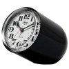 Orologio da tavolo statico nero di Richard Sapper