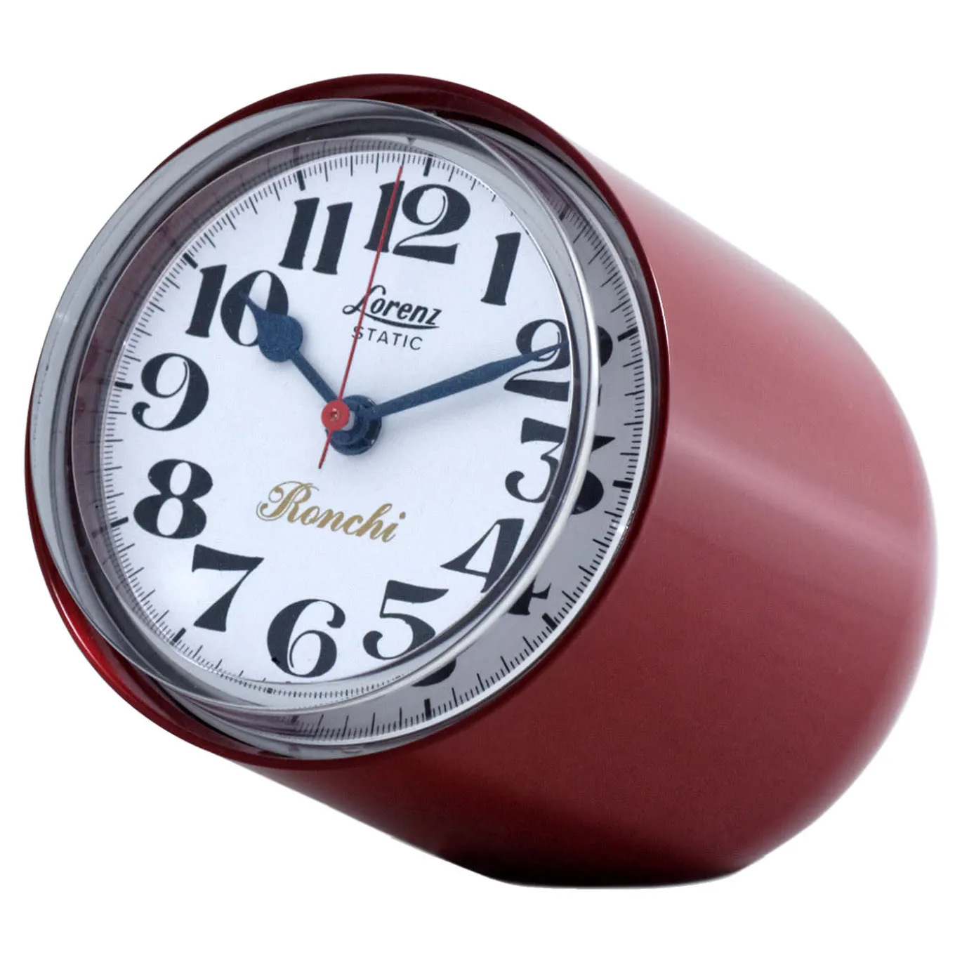 Orologio statico da tavolo in ciliegio di Richard Sapper