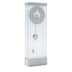 Orologio Takto Adagio 03 in marmo bianco e vetro