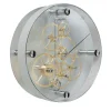 Orologio Takto Presto 02 in Acciaio e Vetro Bianco