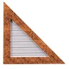 ORU Collection Decorazione murale di lusso a triangolo in marmo travertino