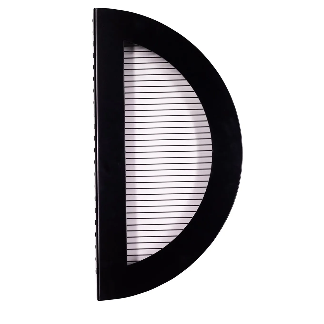 ORU Collection Essential Total Black Half Circle Decor da parete