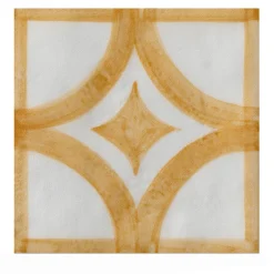 Ot Puntaldia Mustard Set di 24 piastrelle quadrate