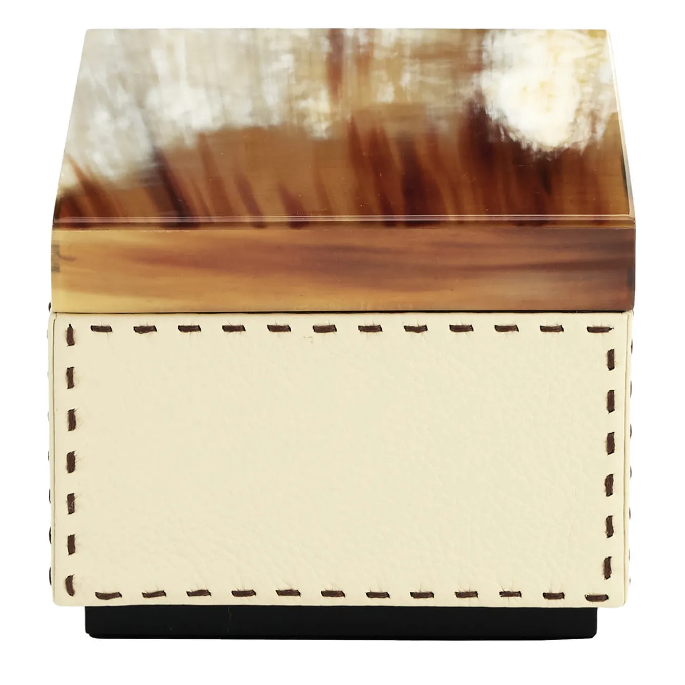 Ottavia Scatola quadrata beige