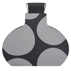 Otto 1.1 Vaso decorativo nero e grigio