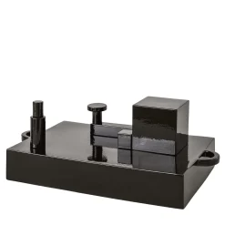 Paesaggi Scultura rettangolare nera di Nathalie Du Pasquier