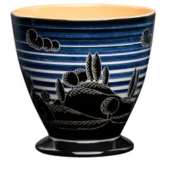 Paesaggio Umbro Vaso in ceramica fatto a mano