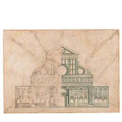 Pannello bianco della chiesa di Santa Maria Novella