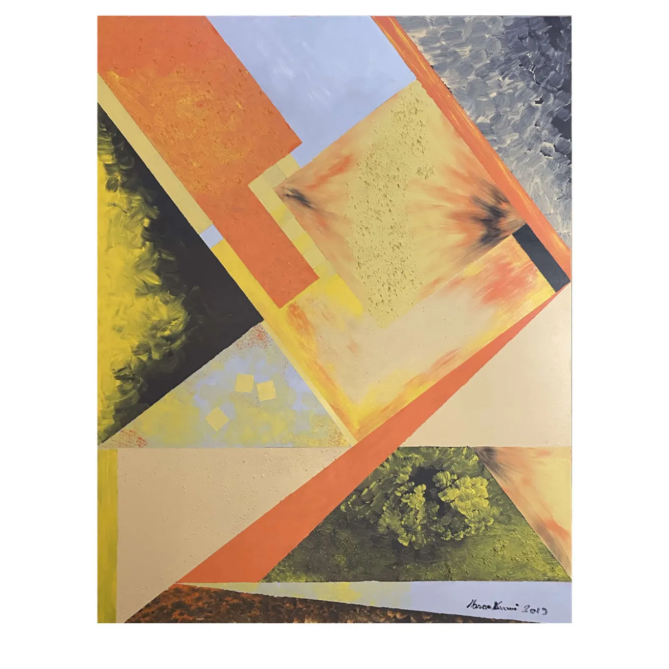 Pannello da parete Geometrie Uno di Mascia Meccani 2019