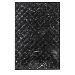 Pannello decorativo in marmo Marquinia nero Matelassè