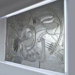 Pannello decorativo Note D'Argento