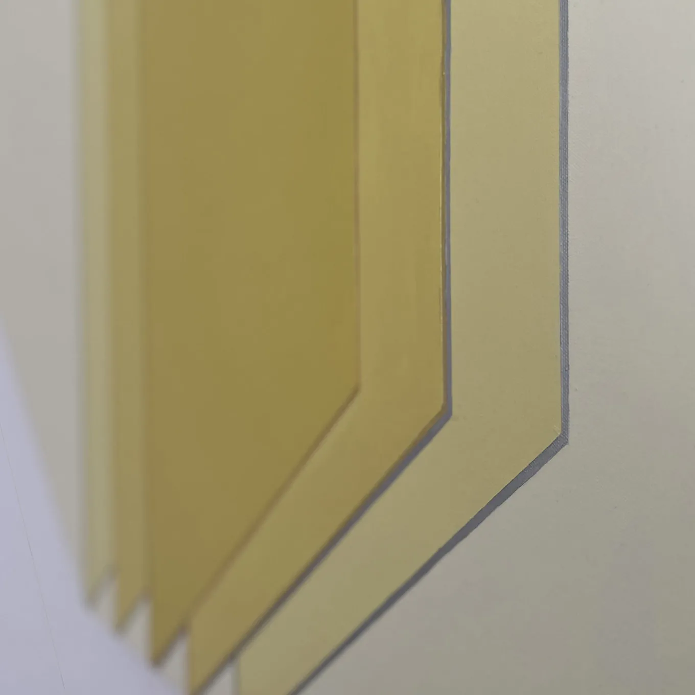 Pannello Decorativo Ottagonale Inspiration Giallo