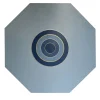 Pannello Decorativo Ottagonale Gratitude Azzurro Chiaro