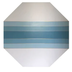 Pannello Decorativo Ottagonale Harmony Azzurro
