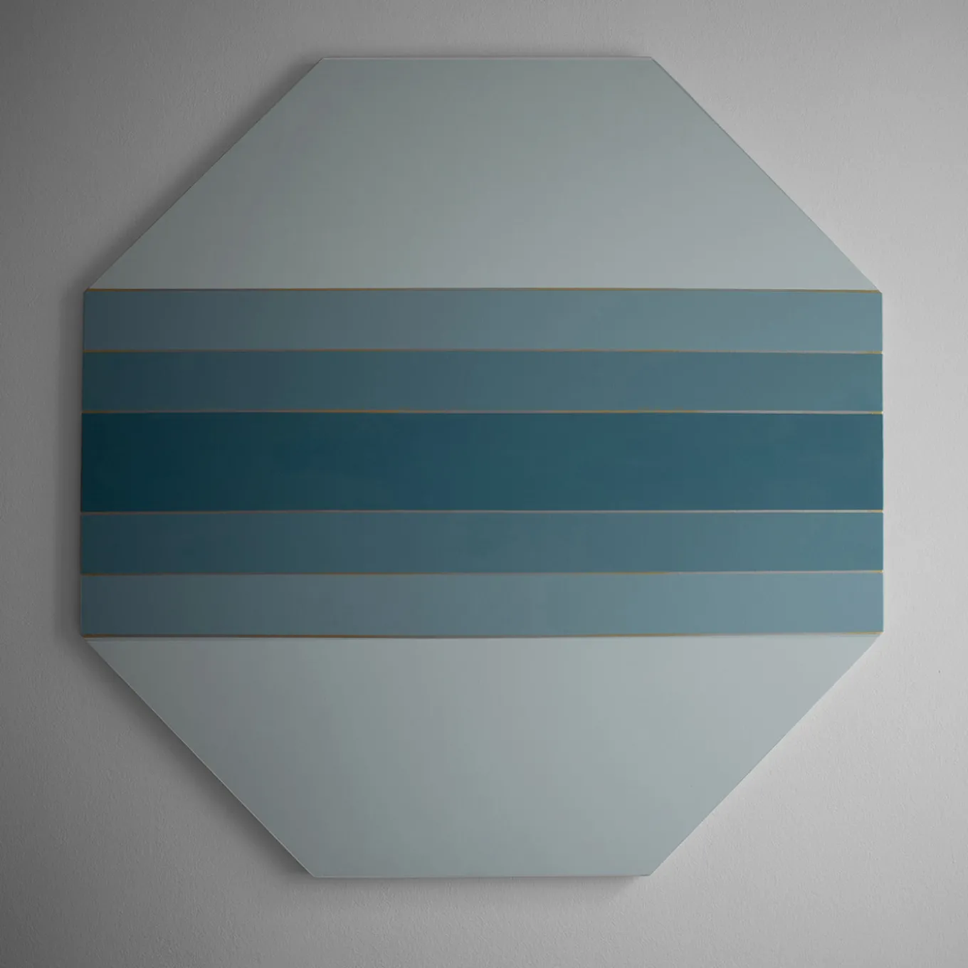Pannello Decorativo Ottagonale Harmony Azzurro
