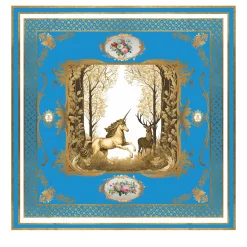 Pannello decorativo Terza Figura Barocco Oro
