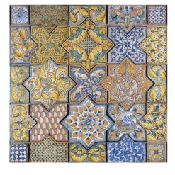 Pannello di piastrelle Seria A 25 pezzi
