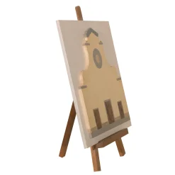 Pannello quadrato bianco della chiesa di Santo Spirito