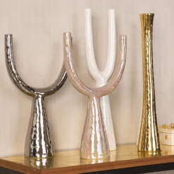 Perla Candelabro in ceramica