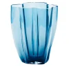 Petalo Vaso piccolo blu profondo