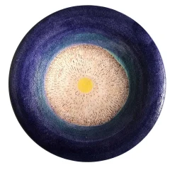 Piastra a muro blu