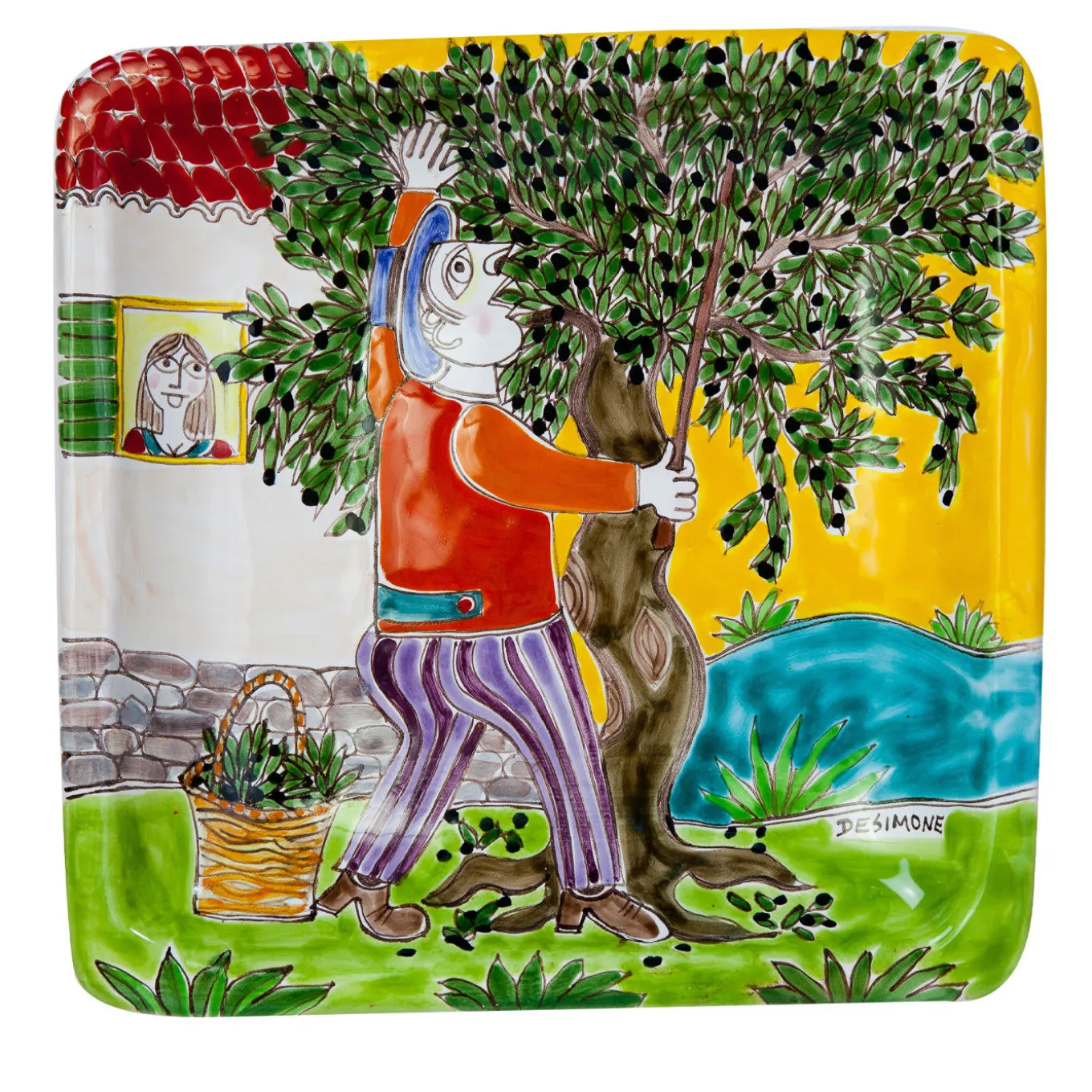 Piastra quadrata DS Farmer