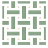 Piastrella La Cripta In Ceramica Rosa E Verde Motivo Geometrico