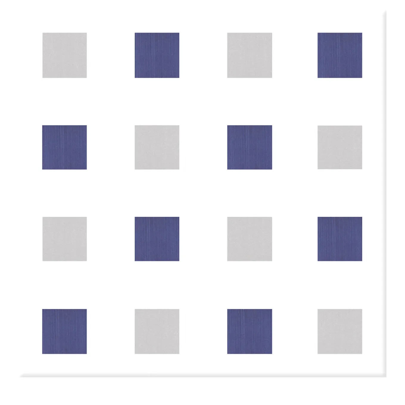 Piastrella La Navata In Ceramica Grigia E Viola Motivo Geometrico